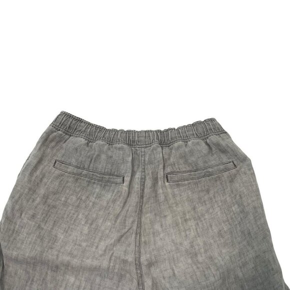 Our Legacy 100% Linen Pull-On Lightweight Breathable Shorts Gray Men size 46 - Picture 5 of 9